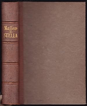 Imagen del vendedor de Stella. Die unheilige Geschichte vom Grafen Constant und von der wunderlichen Frau Estelle. Aus der Chronik des Burgvogtes Baptiste Meunier mitgeteilt von Fritz Rassow. Mit Holzschnitt-Illustrationen von Max Schwerdtfeger a la venta por Graphem. Kunst- und Buchantiquariat