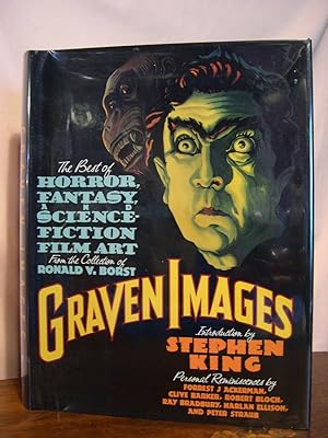 Image du vendeur pour GRAVEN IMAGES; THE BEST OF HORROR, FANTASY, AND SCIENCE-FICTION FILM ART FROM THE COLLECTION OF RONALD V. BORST. mis en vente par Robert Gavora, Fine & Rare Books, ABAA