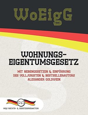 Image du vendeur pour WoEigG - Wohnungseigentumsgesetz mis en vente par moluna