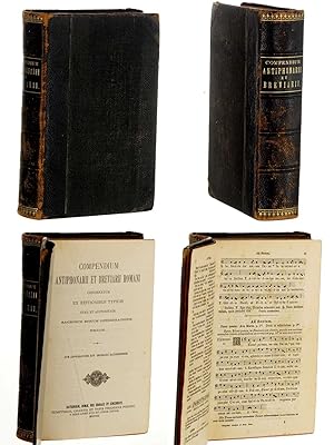 Compendium Antiphonarii et Breviarii Romani, concinnatum ex editionibus typicis.