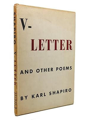 Seller image for V-LETTER AND OTHER POEMS for sale by Rare Book Cellar