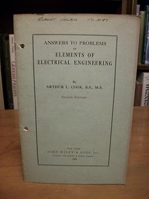 Answers to Problems in Elements of Electrical Engineering