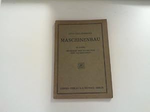 Bild des Verkufers fr Maschinenbau. III. Band, Methodik der Fachkunde und Fachrechnen. zum Verkauf von Zellibooks. Zentrallager Delbrck