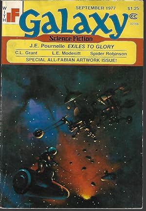 Seller image for GALAXY Science Fiction: September, Sept. 1977 ("Exiles to Glory") for sale by Books from the Crypt