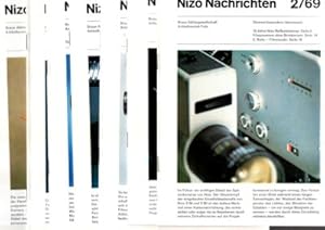 Nizo Nachrichten. 2 und 3 /1969, 1-3 /1970, 1-3 (Heft 1 und 2 in einem)1971, 1-3 /1972.