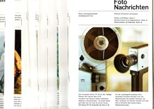 Braun Foto Nachrichten. 1-3 /1973, 1-3 /1974, 1 /1975.