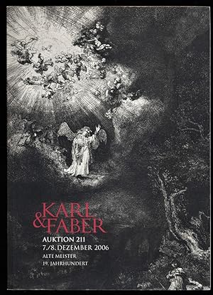Karl & Faber Kunstauktionen, Auktion 211 Teil 1 : Alte Meister - 19. Jahrhundert