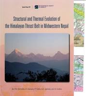 Image du vendeur pour Structural and thermal evolution of the Himalayan thrust belt in midwestern Nepal mis en vente par Joseph Burridge Books