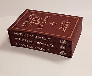 Seller image for British Myths and Legends - History and Romance, Heroes and Saints, Marvels and Magic - 3 Volume Slipcased Set for sale by CURIO