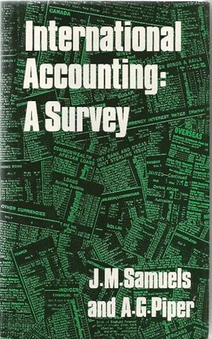 Seller image for International Accounting: A Survey for sale by Cameron House Books