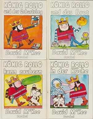 KÖNIG ROLLO (5 Bände) : König Rollo auf dem Baum. König Rollo in der Küche. König Rollo kann zaub...