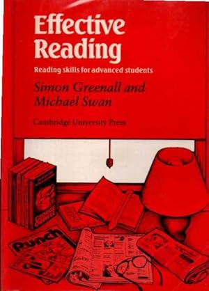 Seller image for Effective Reading. Reading skills for avanced student for sale by SOSTIENE PEREIRA