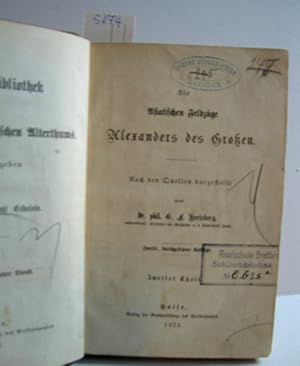 Imagen del vendedor de Die asiatischen Feldzge Alexanders des Groen (Zweiter Theil) a la venta por Antiquariat Zinnober