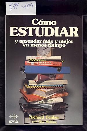 Image du vendeur pour COMO ESTUDIAR Y APRENDER MAS Y MEJOR EN MENOS TIEMPO mis en vente par Libreria 7 Soles