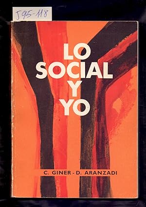 Image du vendeur pour LO SOCIAL Y YO, TEXTO DE DOCTRINA SOCIAL CATOLICA mis en vente par Libreria 7 Soles