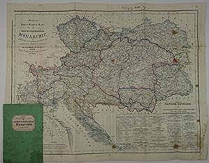 General- Post- & Strassen-Karte der Oesterreichischen Monarchie mit politischer Eintheilung der P...