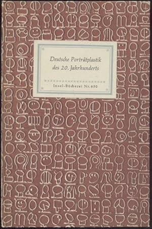 Imagen del vendedor de Deutsche Portrtplastik des 20. Jahrhunderts. Hrsg. v. Gustav Seitz. Erluterungen v. Erhard Gpel. a la venta por Antiquariat Kaner & Kaner GbR