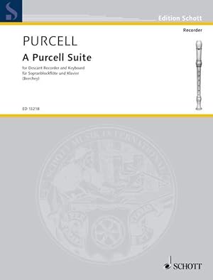 Bild des Verkufers fr A Purcell Suite: Seven (7) Pieces for Descant Recorder and Keyboard zum Verkauf von moluna