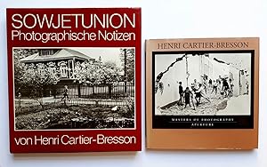 Seller image for Henri Cartier-Bresson - Sowjetunion - Photographische Notizen + Masters of Photography - Henri Cartier-Bresson - Aperture 2 Titel for sale by Verlag IL Kunst, Literatur & Antiquariat