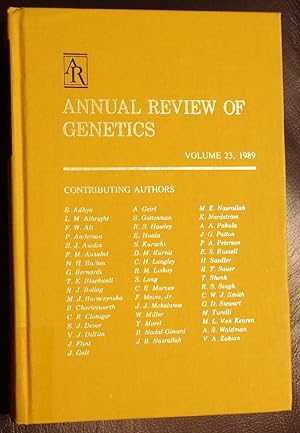 Immagine del venditore per Annual Review of Genetics: 1989 venduto da GuthrieBooks