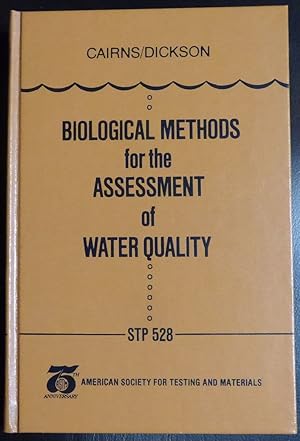 Imagen del vendedor de Biological Methods for the Assessment of Water Quality a la venta por GuthrieBooks