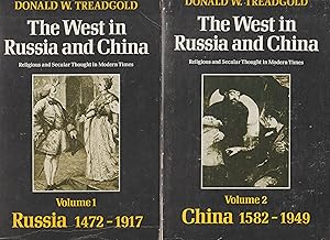 Seller image for The West in Russia and China: Vol. 1 Russia 1472-1917); Vol. 2 (China 1582-1949) [ 2 vol. set, comp.] for sale by BASEMENT BOOKS