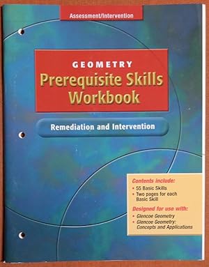 Seller image for Geometry Prerequisite Skills Workbook: Remediation and Intervention for sale by GuthrieBooks