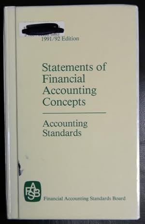 Seller image for Statement of Financial Accounting Concepts: Accounting Standards for sale by GuthrieBooks
