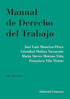 Imagen del vendedor de Manual de derecho del trabajo 2020 a la venta por Vuestros Libros