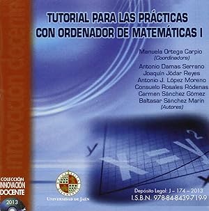 Imagen del vendedor de Tutorial para las prcticas con ordenador de matemticas I a la venta por Imosver