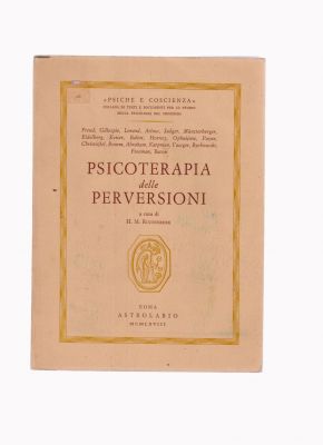 Imagen del vendedor de Psicoterapia delle Perversioni a la venta por Robinson Street Books, IOBA