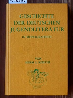 Bild des Verkufers fr Geschichte der deutschen Jugendliteratur. In Monographien. zum Verkauf von Michael Fehlauer - Antiquariat