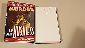 Seller image for Murder Is My Business: Inscribed for sale by SkylarkerBooks