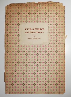 Seller image for Turandot and Other Poems (Inscribed by Ashbery) for sale by Derringer Books, Member ABAA