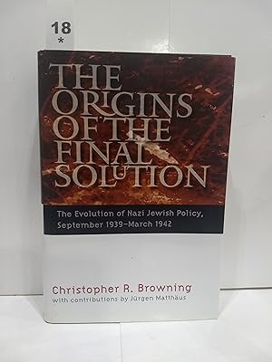 Seller image for The Origins Of The Final Solution: The Evolution Of Nazi Jewish Policy for sale by Fleur Fine Books