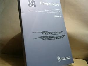 Seller image for Komparatistik. Jahrbuch der deutschen Gesellschaft fr Allgemeine und Vergleichende Literaturwissenschaft 2003/2004. for sale by BuchKaffee Vividus e.K.