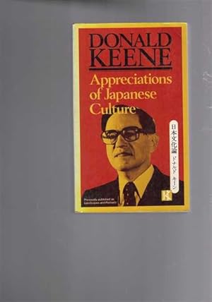 Seller image for Appreciations of Japanese Culture for sale by Berry Books