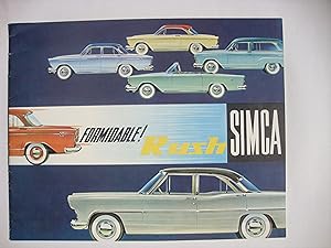 SIMCA. Deux brochures publicitaires