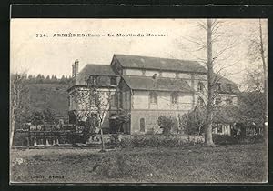 Carte postale Arnieres, Le moulin du Moussel