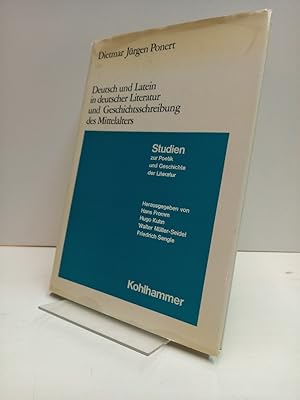 Bild des Verkufers fr Deutsch und Latein in deutscher Literatur und Geschichtsschreibung des Mittelalters. (=Studien zur Poetik u. Geschichte der Literatur Band 43). zum Verkauf von Antiquariat Langguth - lesenhilft