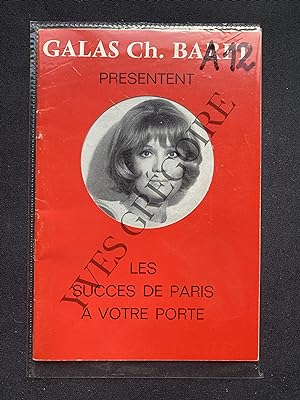RENDEZ-VOUS AU PLAZA-PROGRAMME GALAS BARET-SAISON 1973-74