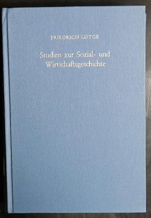 Immagine del venditore per Studien zur Sozial- und Wirtschaftsgeschichte. (=Forschungen zur Sozial- und Wirtschaftsgeschichte; Band 5). venduto da GuthrieBooks