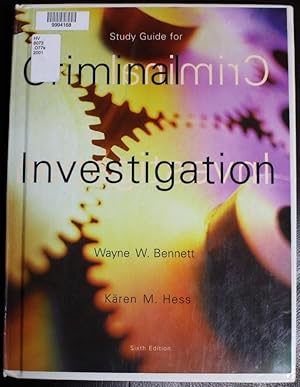 Seller image for Criminal Investigation (6th Edition Study Guide) for sale by GuthrieBooks