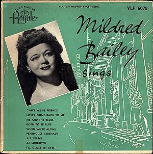 Mildred Bailey Sings (VINYL JAZZ VOCAL LP)