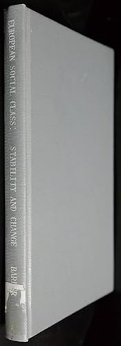 Immagine del venditore per European Social Class: Stability and Change (Main Themes in European History) venduto da GuthrieBooks