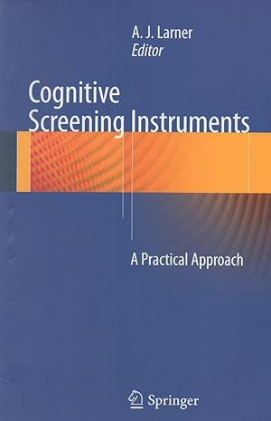 Seller image for Cognitive Screening Instruments_ A Practical Approach for sale by San Francisco Book Company