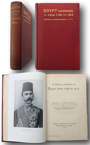 Seller image for A History of Events in Egypt from 1798-1914 for sale by John  L. Capes (Books) Established 1969