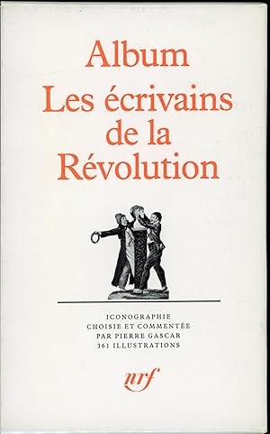 Album les écrivains de la Révolution