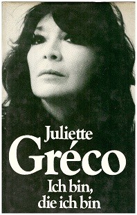 JULIETTE GRECO (1927-2020) französische Chansonsängerin,  grande dame de la chanson , die Muse de...