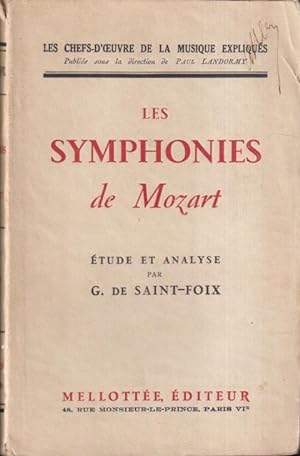 Seller image for Les Symphonies de Mozart for sale by PRISCA